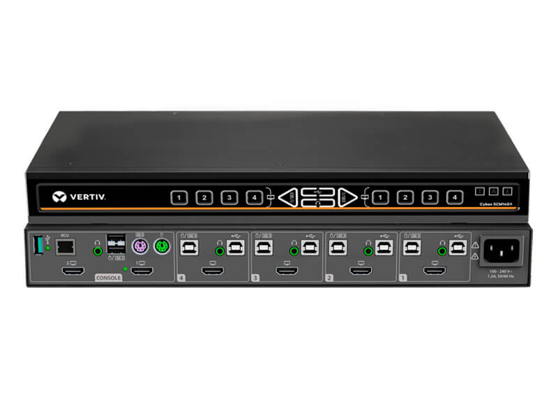 Tech Plan Inc Vertiv™ Cybex™ SCM100 Series Secure Desktop Matrix Tech Plan Inc Vertiv™ Cybex™ SCM100 Series Secure Desktop Matrix