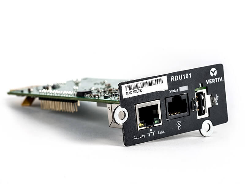 Tech Plan Inc Vertiv™ Liebert® IntelliSlot™ RDU101 Communications Card